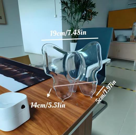 家居美学新宠🌸」透明花瓶✨百搭设计，鲜花随心插，99%高透瓶身让生活更有呼吸感💫玄关桌面秒变艺术展！ 商品图6