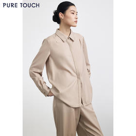 PURE TOUCH春秋职场通勤必备女士衬衫优雅百搭显气质