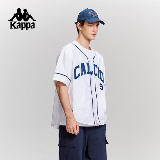 Kappa卡帕背靠背运动t恤男款2025新款夏季圆领短袖衬衫休闲上衣女KPCICSD19 商品图3