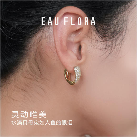 【滴水成金】璀璨闪亮耳扣·金银双色 商品图4