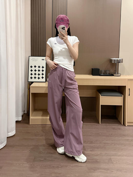 Alo抽绳两穿速干显瘦美式防晒伞兵裤 商品图3