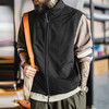 马登工装山系机能立领马甲黑色户外通勤叠穿轻薄款背心无袖男士夏 商品缩略图4