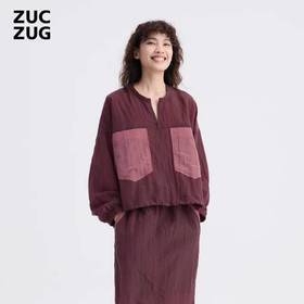 2楼素然轻薄拼色尼龙布夹克吊牌价1650