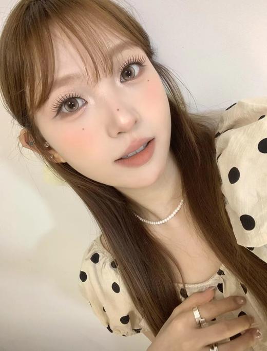 【大直径】PAPADOX-琉璃金叶 棕-14.5mm【月抛 0-800度 无525/575】 商品图7