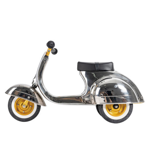 Ambosstoys 浅粉色金属骑行车 适合年龄2岁+ 经典复古 纯手工打造 舒适骑行 源自瑞典 800048Z75 商品图9