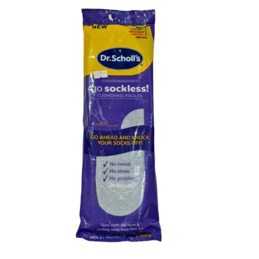 美国进口爽健Dr.Scholls-光脚排汗舒爽鞋垫（3双装） 商品图0