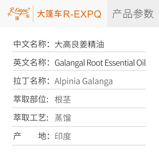 大高良姜精油 印度原料批发 美容院SPA会所开背按摩适用精油 商品图2