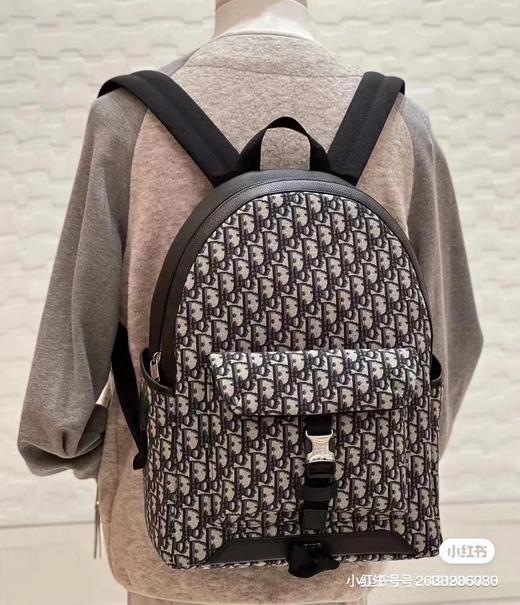 D072431大容量满印老花双肩背包男女同款 商品图7