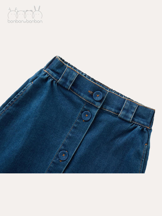 牛仔蓝中裙 商品图3