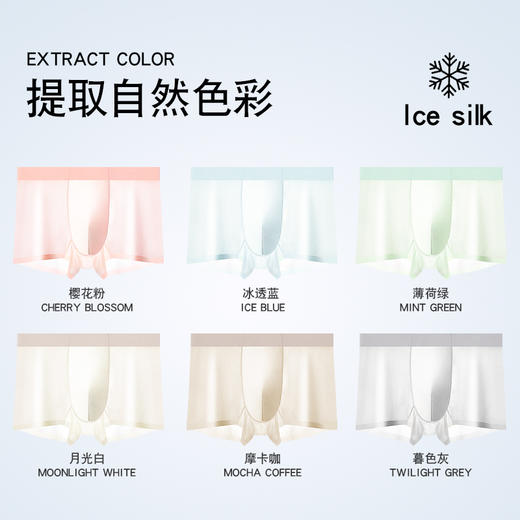 告别闷热【凉感面膜内裤】 薄至0.01裸感体验 给肌肤解解暑！跟没穿一样舒适 冰凉透爽！ 商品图8