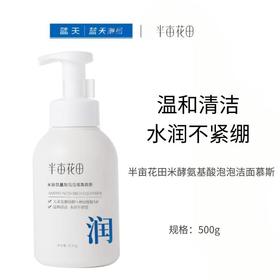半亩花田米酵氨基酸泡泡洁面慕斯500g【30173314】