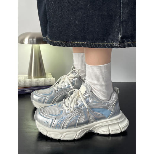 【YW】无忧购韩系休闲网面透气松糕老爹鞋MIS-2683-2（截单后3-5天发货) 商品图5