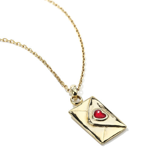 北京仓｜Goossens Paris-Talismans-金色 信封 项链［法国设计师］ 商品图5