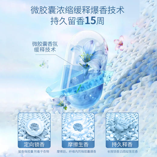 SukGarden【留香珠组合】蔬果园衣物留香珠228g*2瓶+SukGarden蔬果园乌木玫瑰精油香氛柔护洗衣液（袋装）-100g*4袋 商品图2