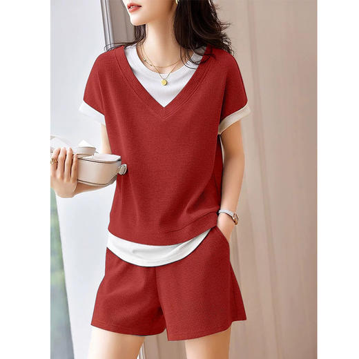 华夫格肌理简约套装 | 肌理感撞色，简约百搭文艺 商品图5