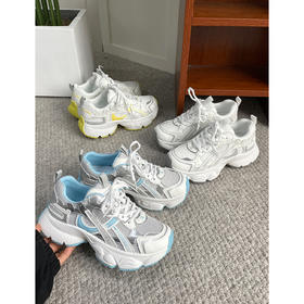 【YW】无忧购韩版小个子休闲百搭透气网面增高老爹鞋MIS-3431（截单后3-5天发货)