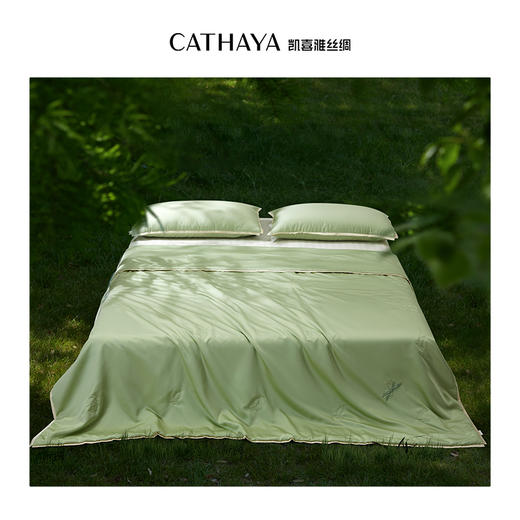 凯喜雅 科技茶纤维夏不语可机洗夏凉被 商品图0