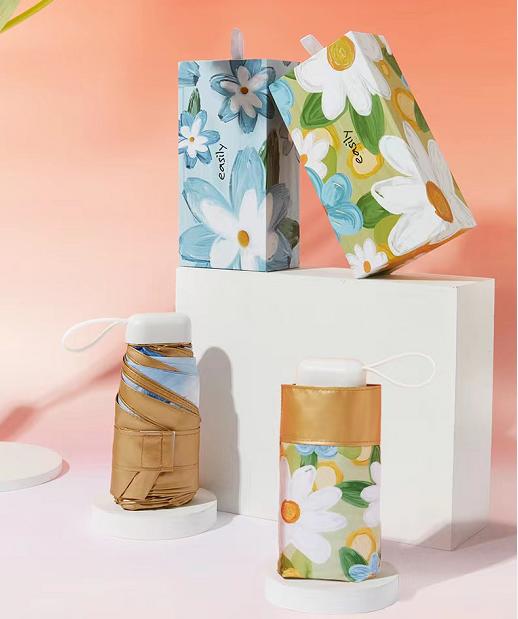 印花 六折小金伞（礼盒装） 商品图0