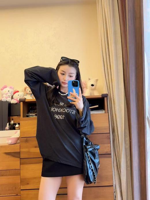 Acne Studios 1996系列复古水洗磨破做旧版长袖上衣 男女同款情侣系列 （BG） 商品图9