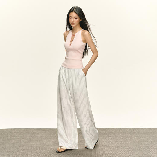 Ariseism 美式复古设计感休闲裤女夏季新款长裤子 商品图4