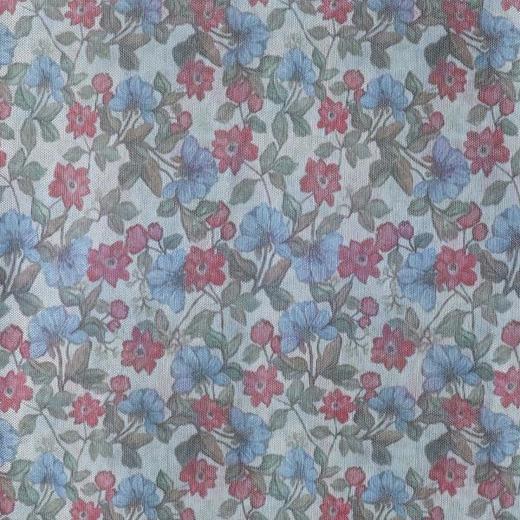 T4504SDSA秋季新款男士痞帅简约撞色植物花卉图案满印圆领长袖T恤休闲 商品图3