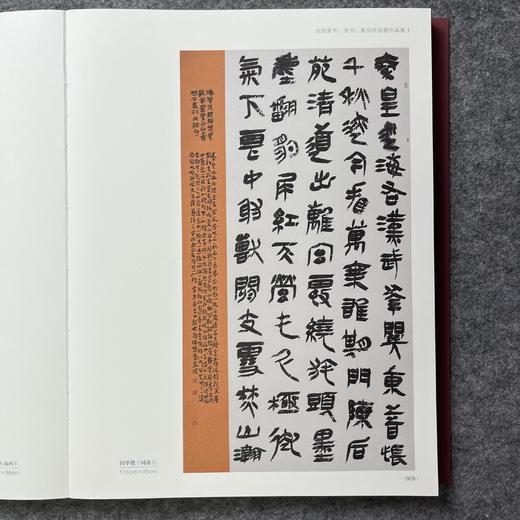 2021中国书法年展 全国篆书隶书篆刻作品集   商品图2