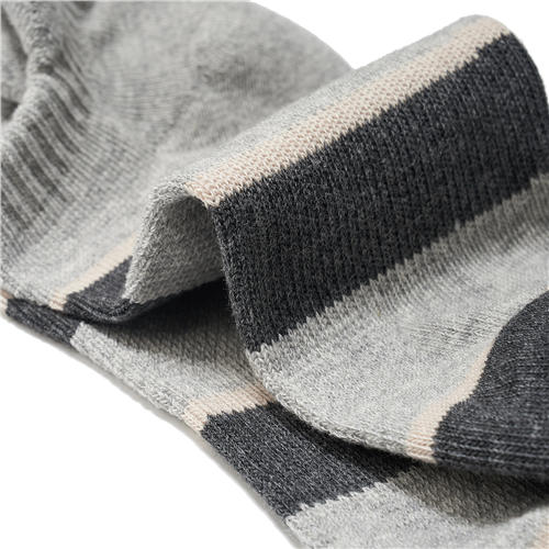 佐丹奴男装棉质条纹舒适短袜（一扎2双）01155022 商品图5