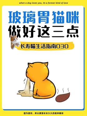 呵护玻璃胃猫咪：三大关键要点！！