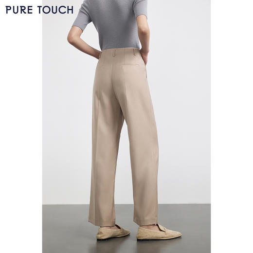 PURE TOUCH高腰显瘦弹力女士长裤修身百搭通勤必备 商品图4