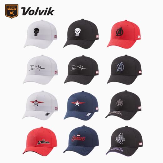 Volvik沃维克高尔夫彩球VIVID哑光三层漫威礼盒Mark三代联名款/漫威系列职业高尔夫球帽透气 商品图5