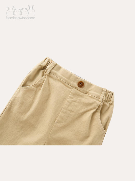 复古卡其长裤 商品图3