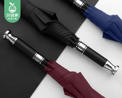 wuyouwulv自动直柄贵宾伞（黑色）/1把补单专用 商品图2