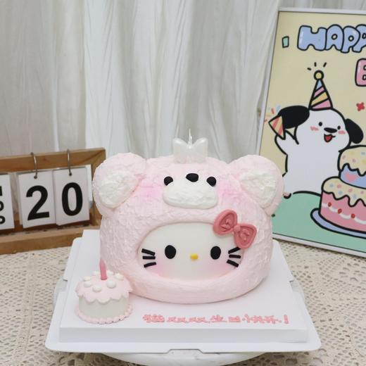 小熊HelloKitty蛋糕~ 商品图0