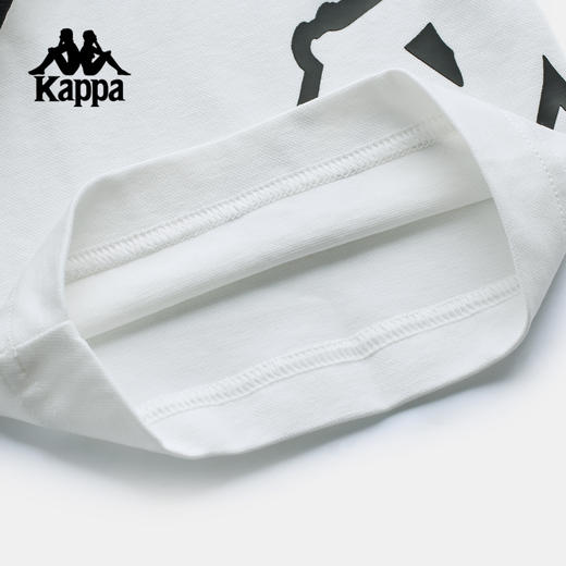 kappa卡帕背靠背运动短袖男2025新款夏季复古宽松休闲透气短袖t恤KPCJBTD91 商品图3