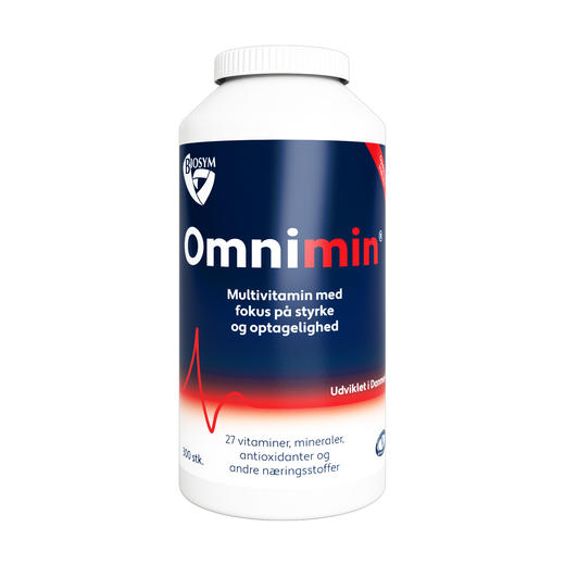 [丹麦]Biosym综合维生素300粒.Biosym Omnimin Multivitamin 300tabs. 商品图0