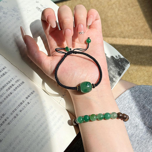 【贺福安  非洲翠多宝饰品集合】冰透天然 送礼必备 色泽温润清透 商品图10