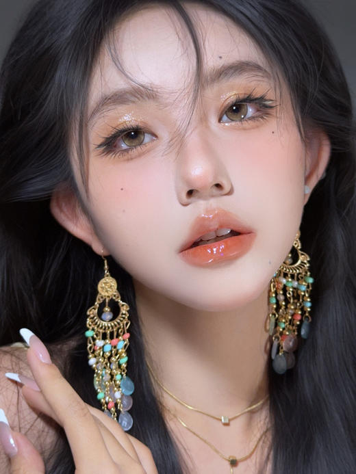 FlowerColor半年抛【维尼熊棕】14.5mm 商品图3