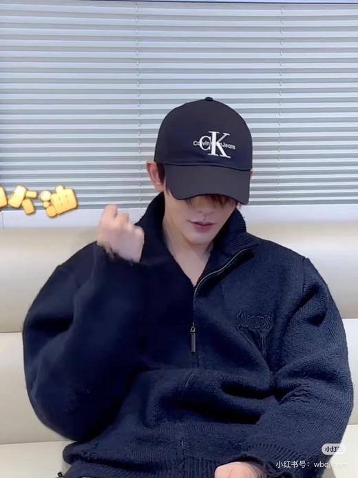 D072465行走的种草机#Jennie同款刺绣韩版棒球帽四季潮弯沿帽 商品图2