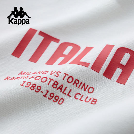 Kappa卡帕背靠背运动长袖2025新款秋季40S高支纯棉美式球衣男女K0FY2TC01 商品图3