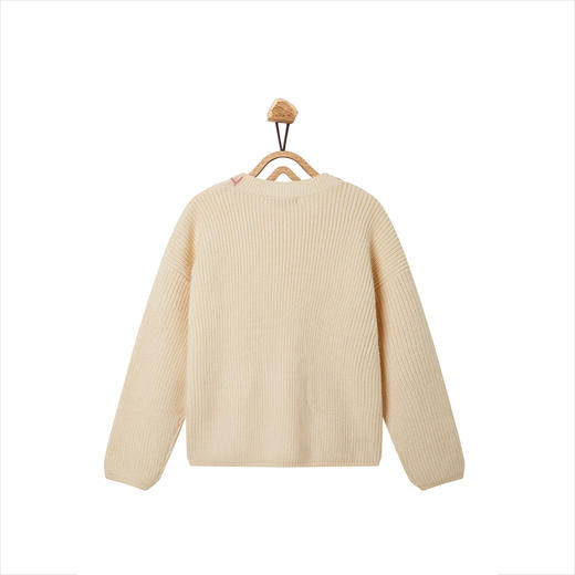 【辛巴娜娜】simbanana女中大童春秋款彩点球毛衣外穿上衣 商品图1