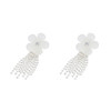 三彩2025新款花朵流苏耳环S925银针轻奢锆石仙女小众耳饰松弛女 商品缩略图3