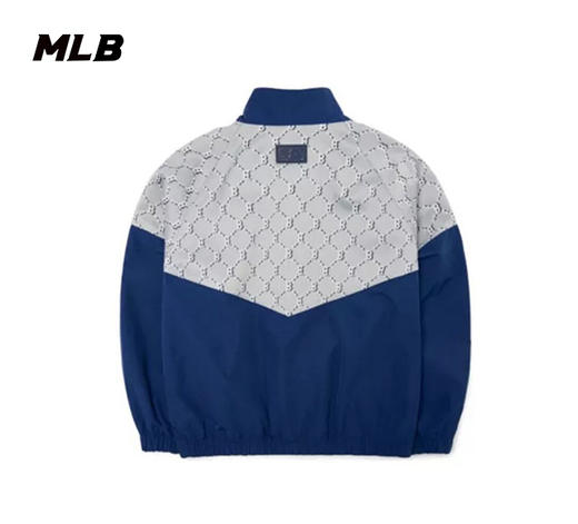 【潮牌特价】MLB老花男女夹克拼接拉链外套3AWJM0221【热销中无货退款介意勿拍】 商品图3