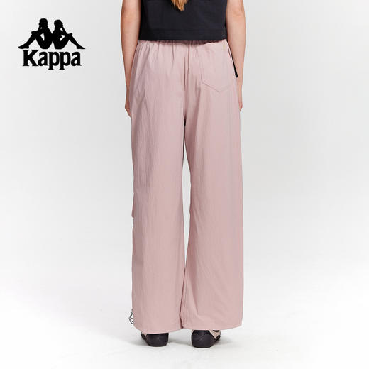 Kappa卡帕背靠背运动裤女款2025新款夏季直筒裤宽松防泼水裤子K0F62AY81 商品图4