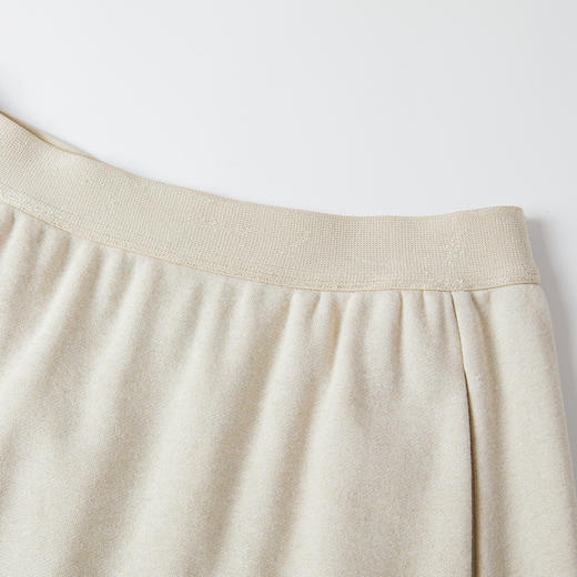 谜底半裙女2025秋季新品通勤百搭A型大摆裙松紧腰中长裙253MB1021 商品图3