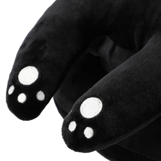 枕头舒柔抱枕 趴趴猫 黑猫/灰猫 商品图3