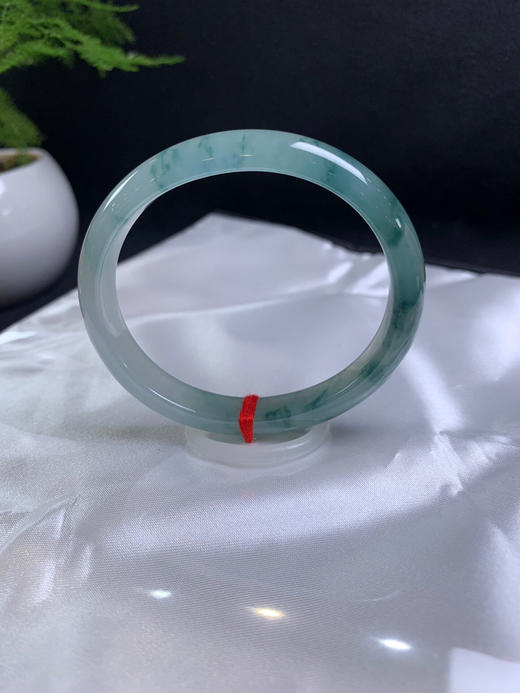 620598，54冰飘绿贵妃，清新飘花细条贵妃，冰底飘绿 商品图2