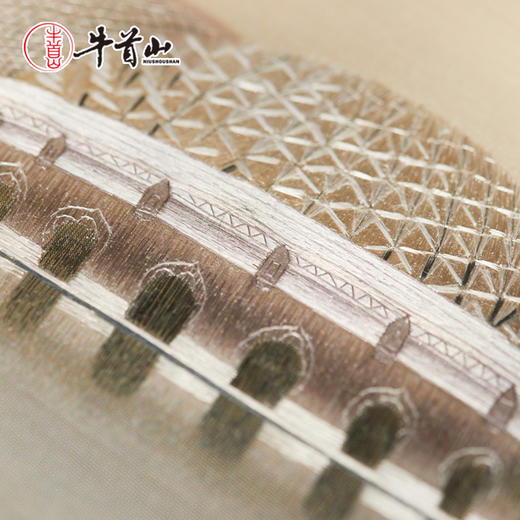 牛首山文创双面苏绣牛首摆台中国特色非遗刺绣送老外伴手礼品礼盒 商品图4