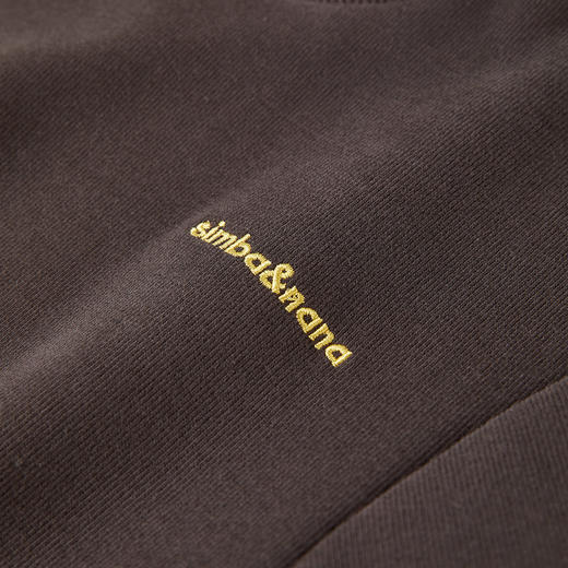 【辛巴娜娜】simbanana卫衣男春秋季新款美式口袋圆领高级感外套宽松潮 商品图3