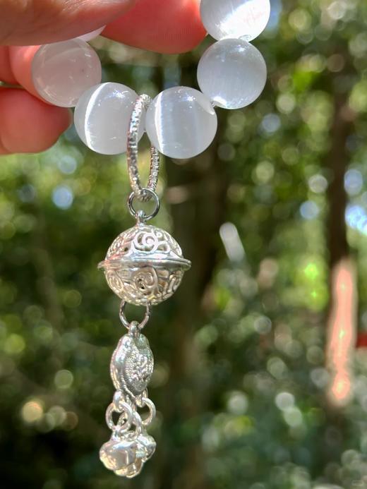 【普陀山】猫眼好运铃铛手捻 招财进宝-普陀山发货 商品图12