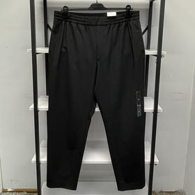 Calvin Klein/CK 男士春秋纯色弹力通勤百搭松紧腰直筒长裤